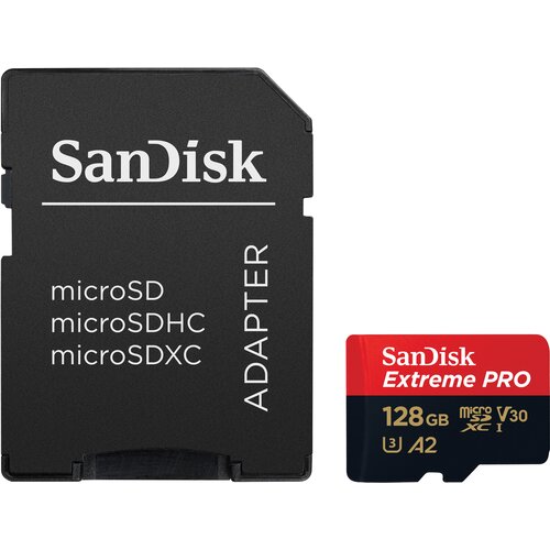 Karta pamięci SANDISK Extreme PRO microSDXC 128GB