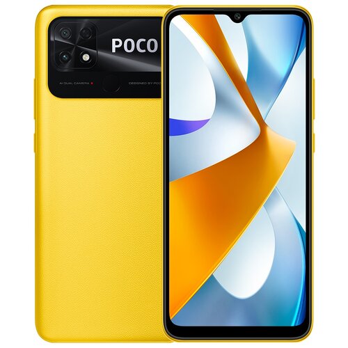 Smartfon XIAOMI Poco C40 4/64GB 6.71" Żółty
