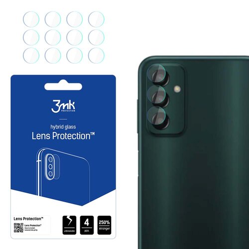 Szkło hybrydowe na obiektyw 3MK Lens Protection do Samsung Galaxy M13 4G