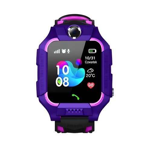 Smartwatch GOGPS K24 Purpurowy