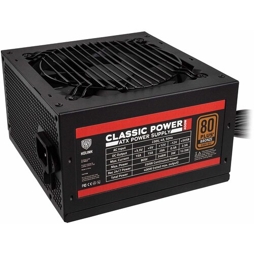 Zasilacz KOLINK Classic Power 400W 80 Plus Bronze