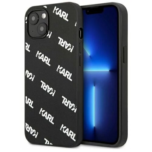 Etui KARL LAGERFELD Allover do Apple iPhone 13 Mini Czarny