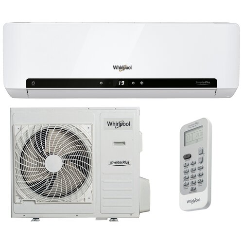Klimatyzator WHIRLPOOL Split SPIW318L z usługą montażu + Osłona klimatyzatora TCL uniwersalna M Czarny + Środek do odgrzybiania NANOCLEAN Air 520 400 ml