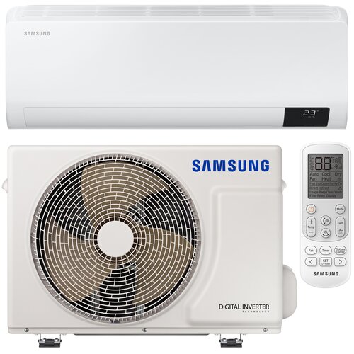 Klimatyzator SAMSUNG Split Luzon AR18TXHZAWKN/EU z usługą montażu + Osłona klimatyzatora TCL uniwersalna L Czarny + Środek do odgrzybiania NANOCLEAN Air 520 400 ml