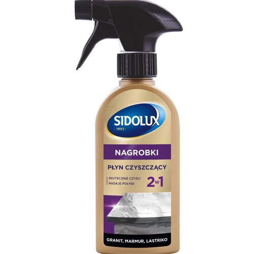 Płyn do czyszczenia nagrobków SIDOLUX 2w1 250 ml