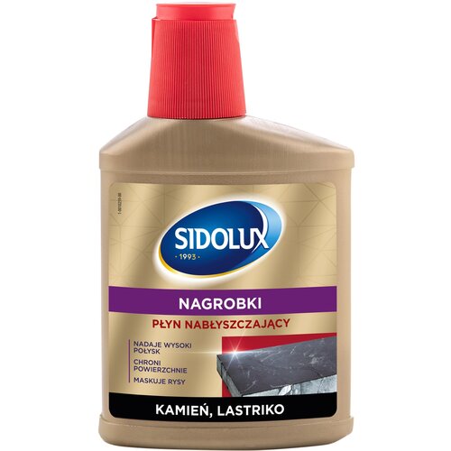 Płyn do ochrony i nabłyszczania nagrobków SIDOLUX 250 ml