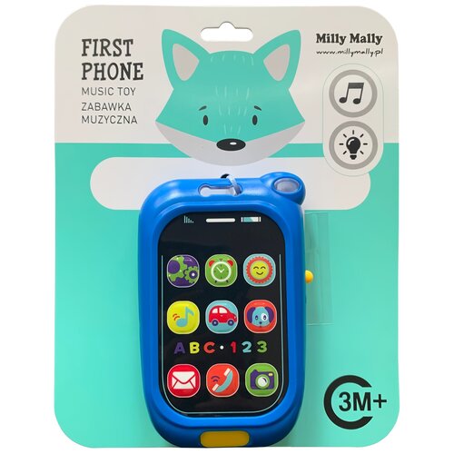 Zabawka Telefon MILLY MALLY First phone 0880 Niebieski