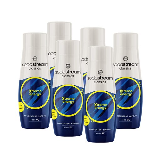 Syrop do saturatorów SODASTREAM Energy 6 x 440 ml