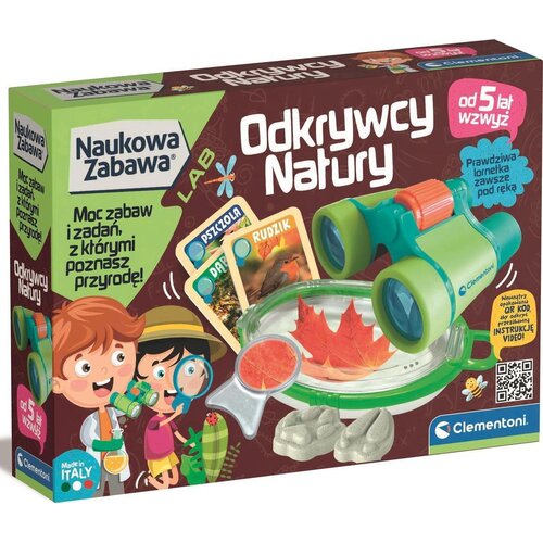 Zestaw kreatywny CLEMENTONI Naukowa zabawa Odkrywcy natury