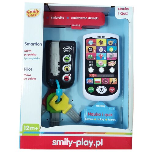 Zabawka interaktywna SMILY PLAY Kluczyki i smartfon SP83681