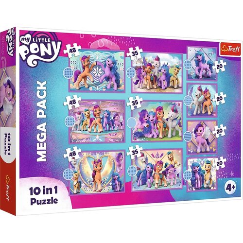 Puzzle TREFL My Little Pony Lśniące Kucyki Pony 90389 (329 elementów)