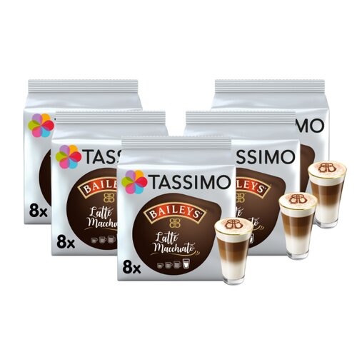 Kapsułki TASSIMO Jacobs Latte Macchiato Baileys (40 szt.)