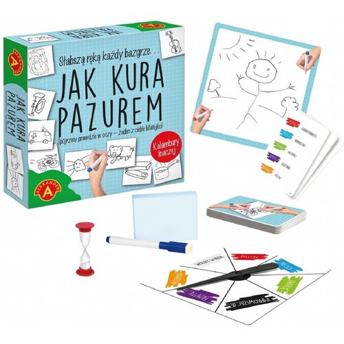Gra towarzyska ALEXANDER Jak kura pazurem