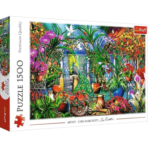 Puzzle TREFL Premium Quality Tajemniczy ogród 26188 (1500 elementów)