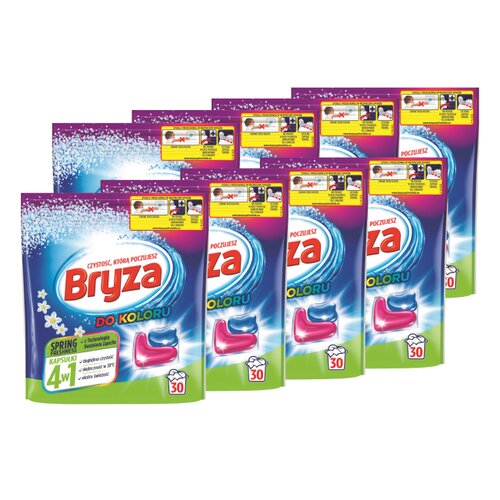 Kapsułki do prania BRYZA 4 w 1 Spring Freshness - 240 szt.