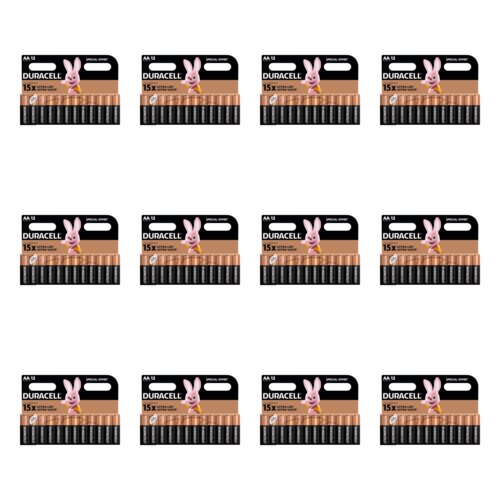 Baterie AA LR6 DURACELL Basic (144 szt.)