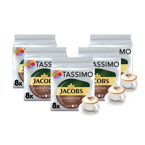 TASSIMO Jacobs Cappuccino Classico (40 szt.) Kapsułki - niskie ceny i  opinie w Media Expert