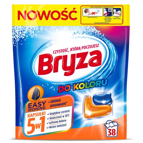 Kapsułki do prania BRYZA 5 w 1 Easy Ironing - 228 szt.