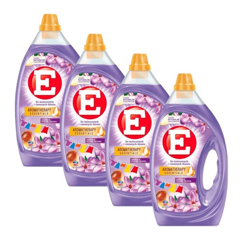 Żel do prania E Aromatherapy Essentials Jaśmin & Olejek Jojoba 4 x 2000 ml