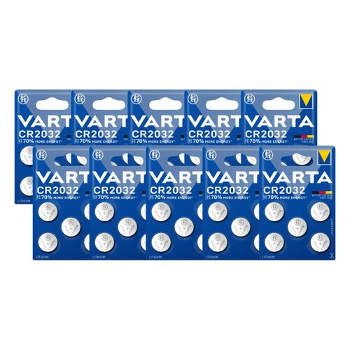 Baterie CR2032 VARTA (50 szt.)