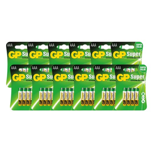 Bateria AAA LR03 GP Super (96 szt.)
