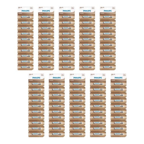 Baterie AAA LR03 PHILIPS (100 szt.)
