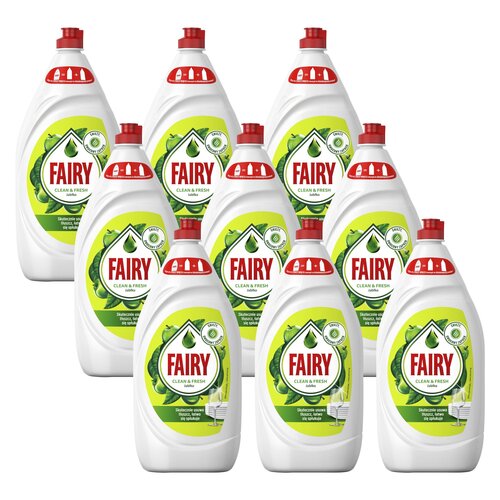 Płyn do mycia naczyń FAIRY Apple 9 x 1350 ml