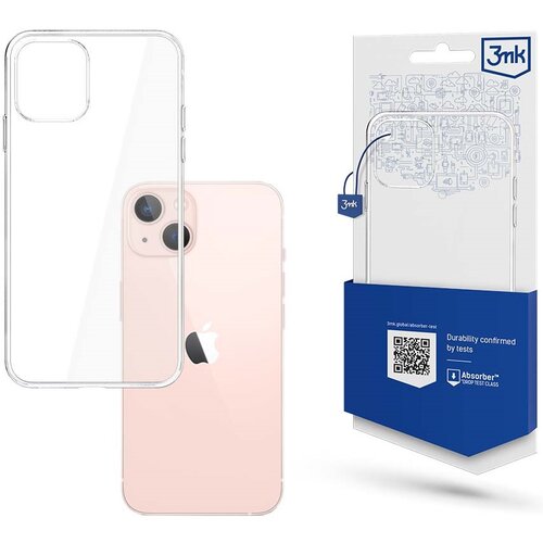 Etui 3MK Clear Case do Apple iPhone 14 Przezroczysty