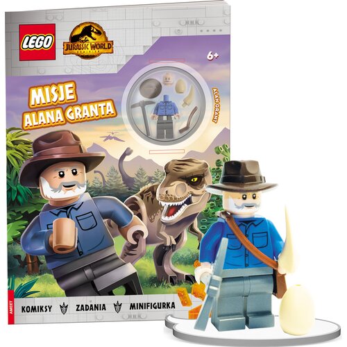 Książka LEGO Jurassic World Misje Alana Granta LNC-6204