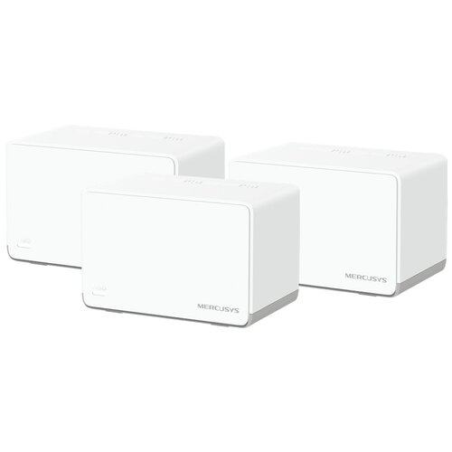 Router MERCUSYS Halo H70X 2.4 / 5 GHz (DualBand), Wi-Fi Mesh (3 szt.)