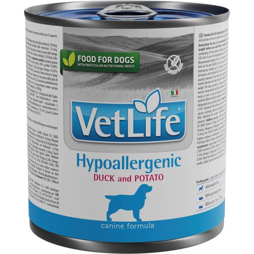 Karma dla psa FARMINA Vet Life Hypoallergenic Kaczka z ziemniakami 300 g