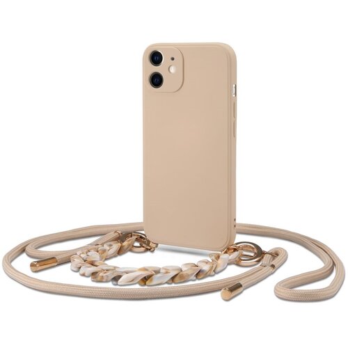 Etui TECH-PROTECT Icon Chain do Apple iPhone 11 Beżowy