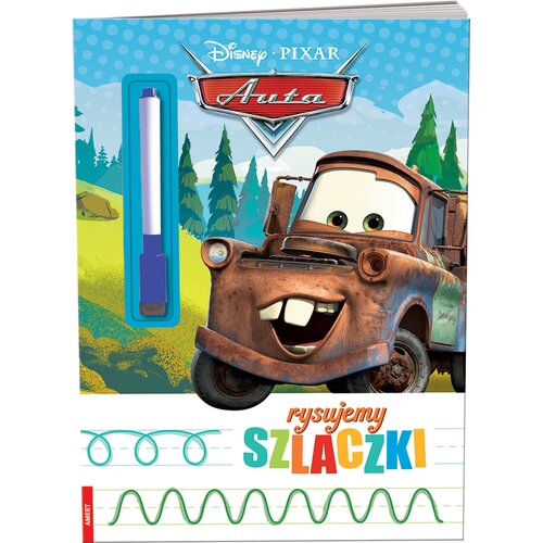 Kolorowanka Disney Pixar Auta Rysujemy szlaczki KSS-9107