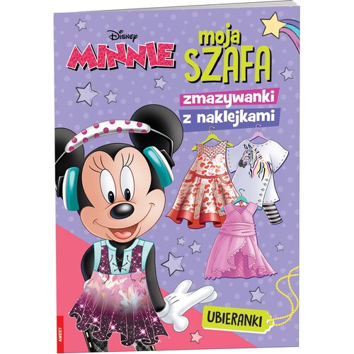 Disney Minnie Moja szafa Zmazywanki z naklejkami SSN-9102