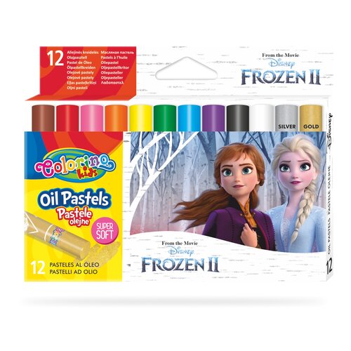 Pastele olejne DISNEY Frozen Kids Colorino (12 kolorów)