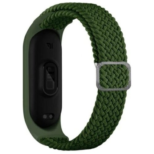Pasek BELINE Textile do Xiaomi Mi Band 3/4 Zielony
