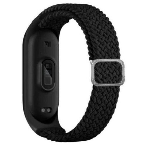 Pasek BELINE Textile do Xiaomi Mi Band 5/6/7 Czarny