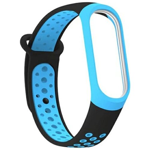 Pasek BELINE Beli00518 do Xiaomi Mi Band 3/4 Czarno-niebieski
