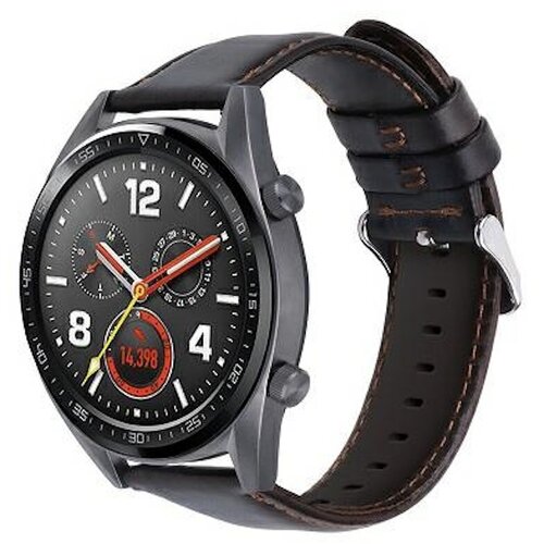 Pasek BELINE do Watch GT (22mm) Ciemnobrązowy