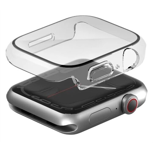 Etui UNIQ Legion do Apple Watch 7/8/9 (41mm) Przezroczysty