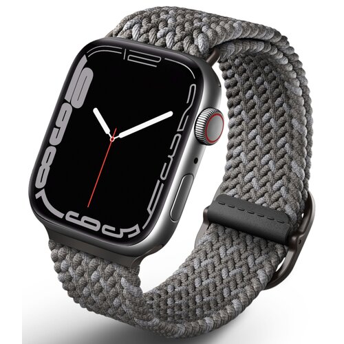 Pasek UNIQ Aspen DE do Apple Watch 1/2/3/4/5/6/7/8/9/SE/SE2 (42/44/45mm) Szary