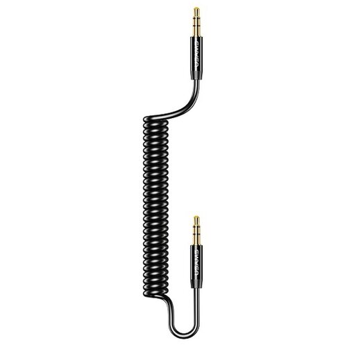 Kabel Jack 3.5 mm - Jack 3.5 mm USAMS Spring SJ256YP01 Czarny