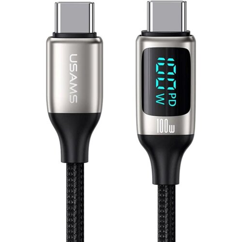 Kabel USB-C - USB-C USAMS U78 100W 1.2 m Biały