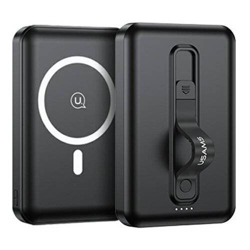 Powerbank indukcyjny USAMS PB64 DP Fast Charge 10000 mAh 20W Czarny