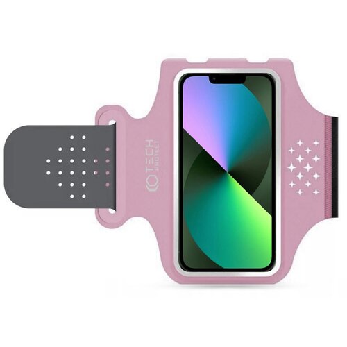 Etui TECH-PROTECT M1 Universal Sport Armband Różowy