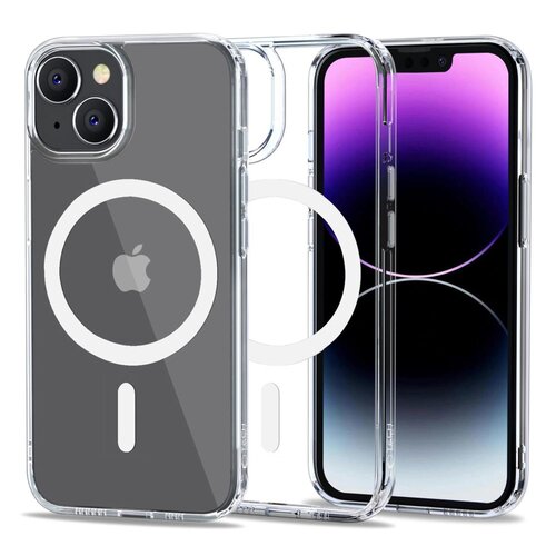 Etui TECH-PROTECT Flexair Hybrid MagSafe do Apple iPhone 14 Przezroczysty