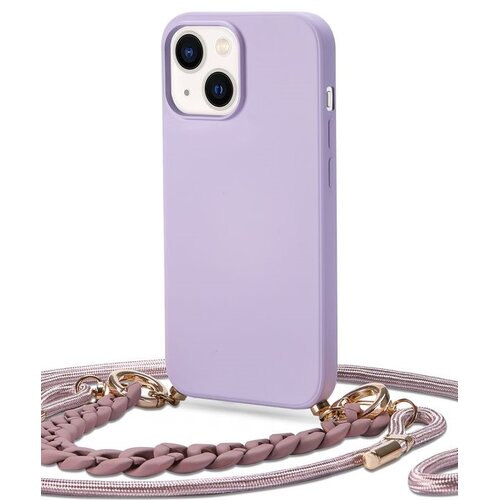 Etui TECH-PROTECT Icon Chain do Apple iPhone 14 Fioletowy