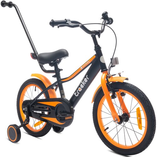 Rower dziecięcy SUN BABY Tracker 16 cali dla chłopca Pomarańczowy
