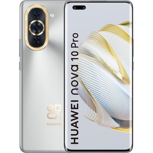 Smartfon HUAWEI nova 10 Pro 8/256GB 6.78" 120Hz Srebrny 51097ETV