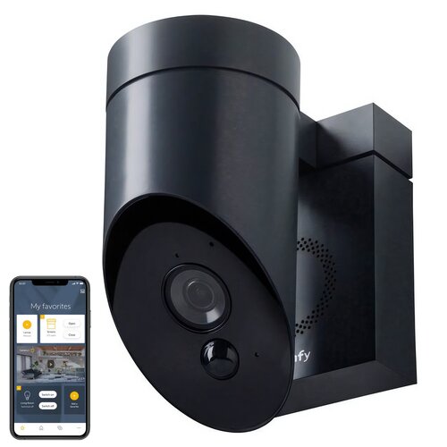 Kamera SOMFY Protect 1870397 Zewnętrzna, Wi-Fi Czarny